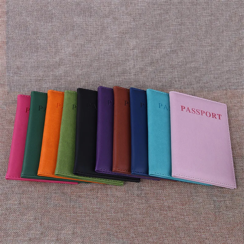 

Multi-function PU Leather Women Travel Passport Card Case Unisex Card Case Man Card Holder Wallet Hot Sale Fashion