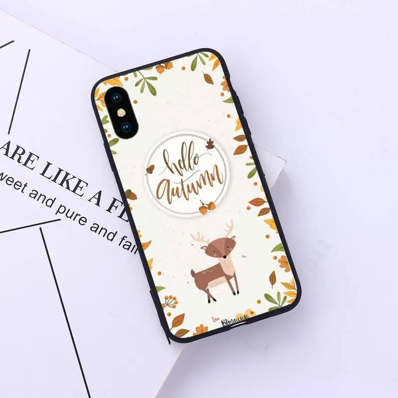 

Happy Autumn Pumpkin aesthetics Phone Case for iPhone 11 12 pro XS MAX 8 7 6 6S Plus X 5S SE 2020 XR