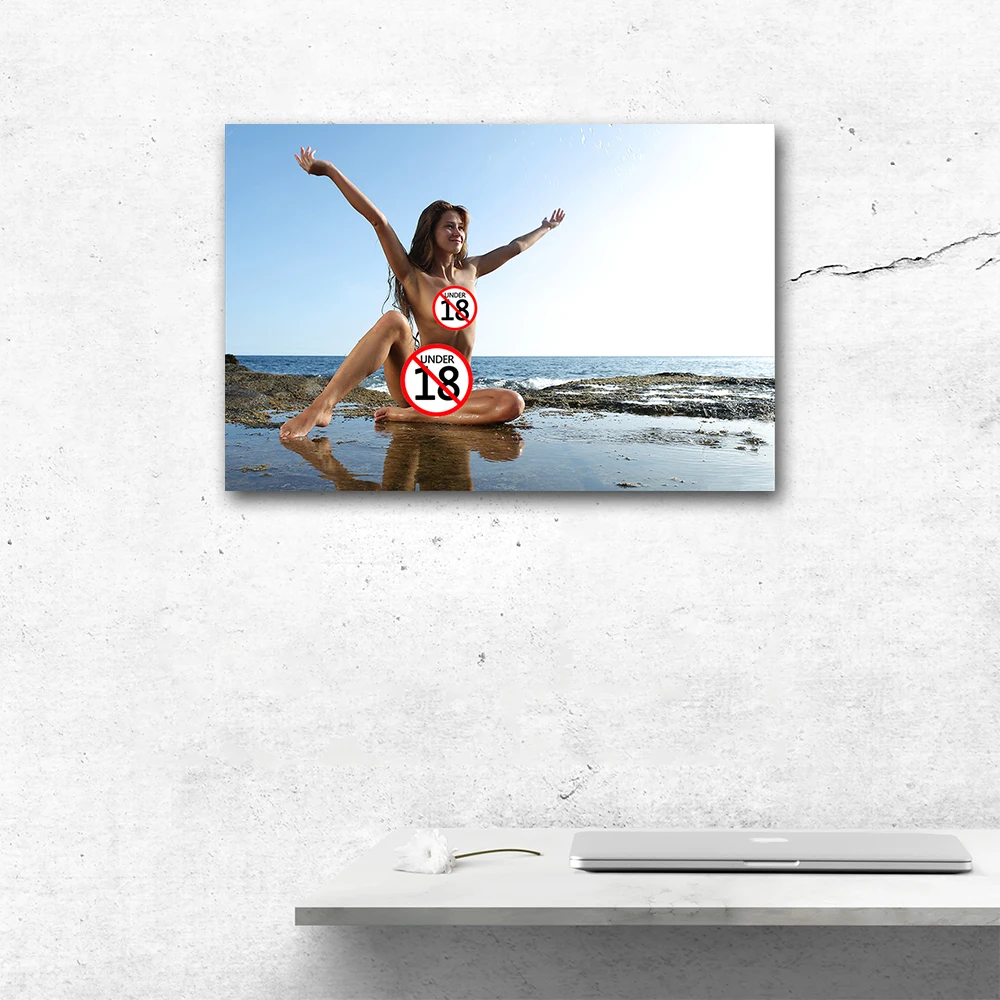 Сексуальная девушка плакат и принт холст ткань живопись для гостиной крыльцо