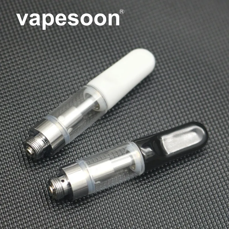 

1pcs Vapesoon CC-ELL Cartridge Clearomizer Atomizer 1ml Stainless Steel Oil Tank Coil For 510 Box mod Vape Vaporizer Pen Box Mod