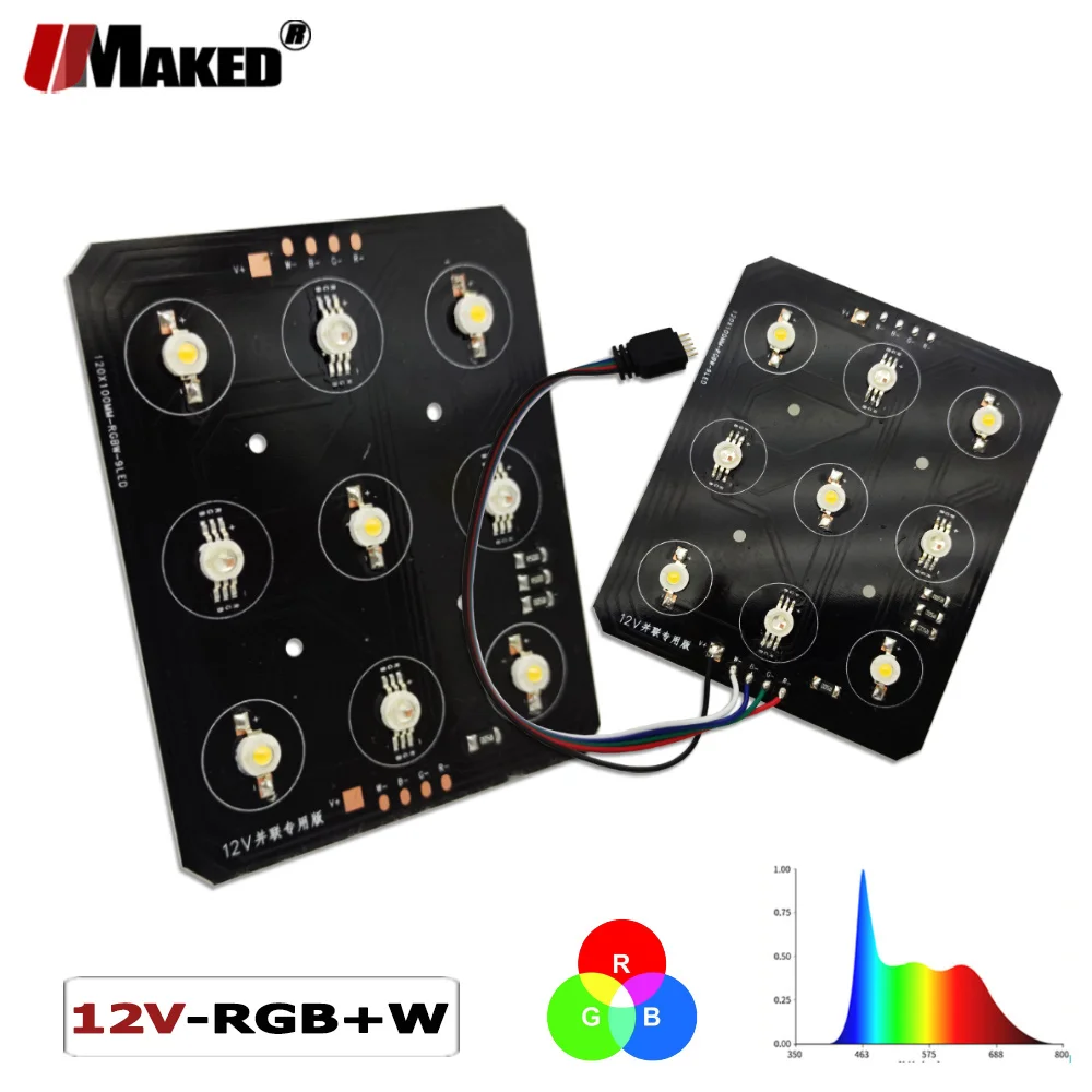 Pcb Plate Rgb+full Specturm 20-100w Use Smart App Bluetooth Aquatic Plant Grow Lamp Repace Diy For Fish Tank