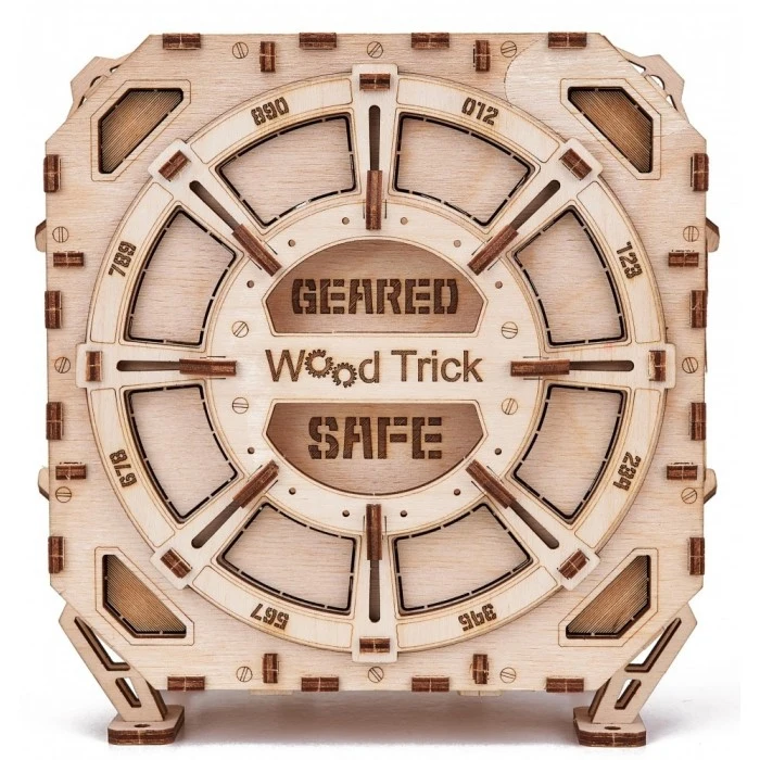 Механический 3D-пазл из дерева Wood Trick Сейф | Игрушки и хобби