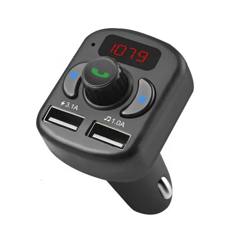 

Fm-трансмиттер с двумя Usb-портами и поддержкой Bluetooth