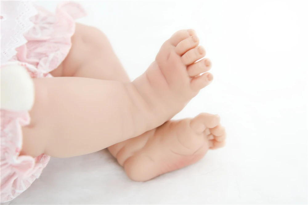 Bebes reborn 1" полностью виниловый силиконовый reborn baby dolls игрушки девочка babydoll reborn для детей подарок для купания игрушки куклы подарок bonecas
