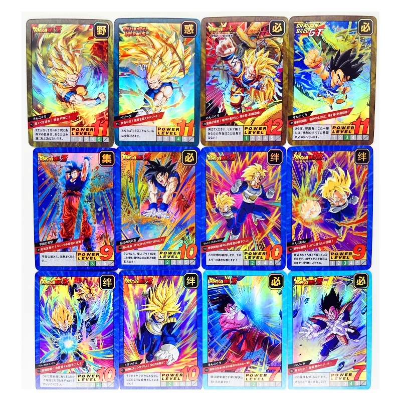 54 шт./компл. Dragon Ball Z GT Burst No.3 суперсайянские герои Боевая карточка ультра инстинкт