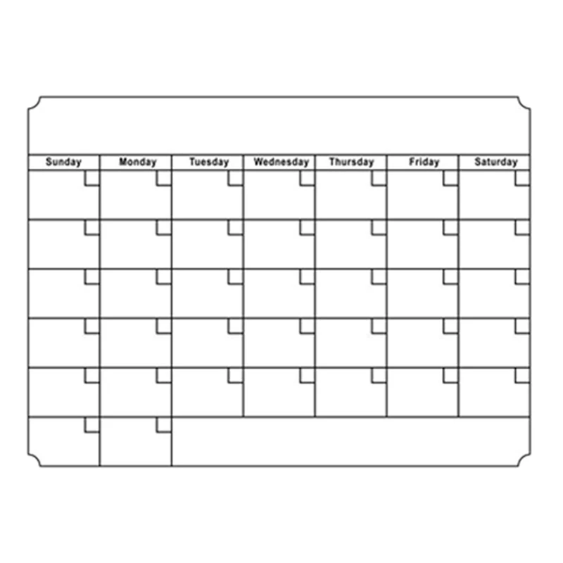 

A3 Whiteboard Monthly Planner netic Message Board Kitchen Daily Flexible Bulletin Memo Boards Fridge net Drawing Calendar