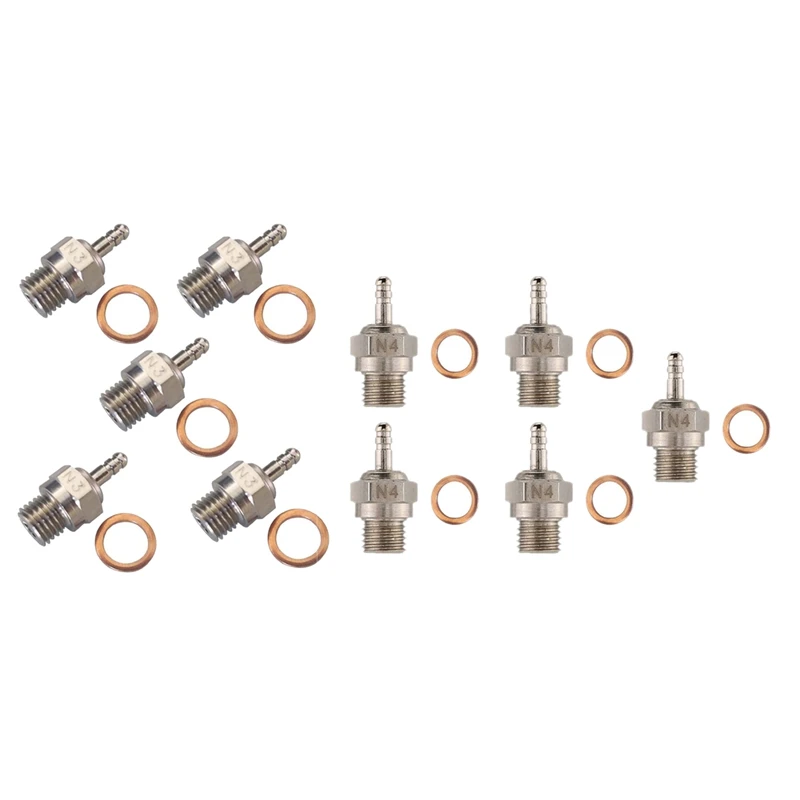 

5Pcs Glow Plug Nitro Truck Hot Spark Apex SH Engine Parts Accessories Replacement OS RC Model Car HSP 70117