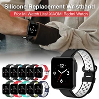 for xiaomi watch literedmi watch color mi smart watch color strap replacement silicone watchbands watch band bracelet
