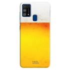 FunnyTechЧехол для Samsung Galaxy M31 l чехол с надписью пиво без фразой