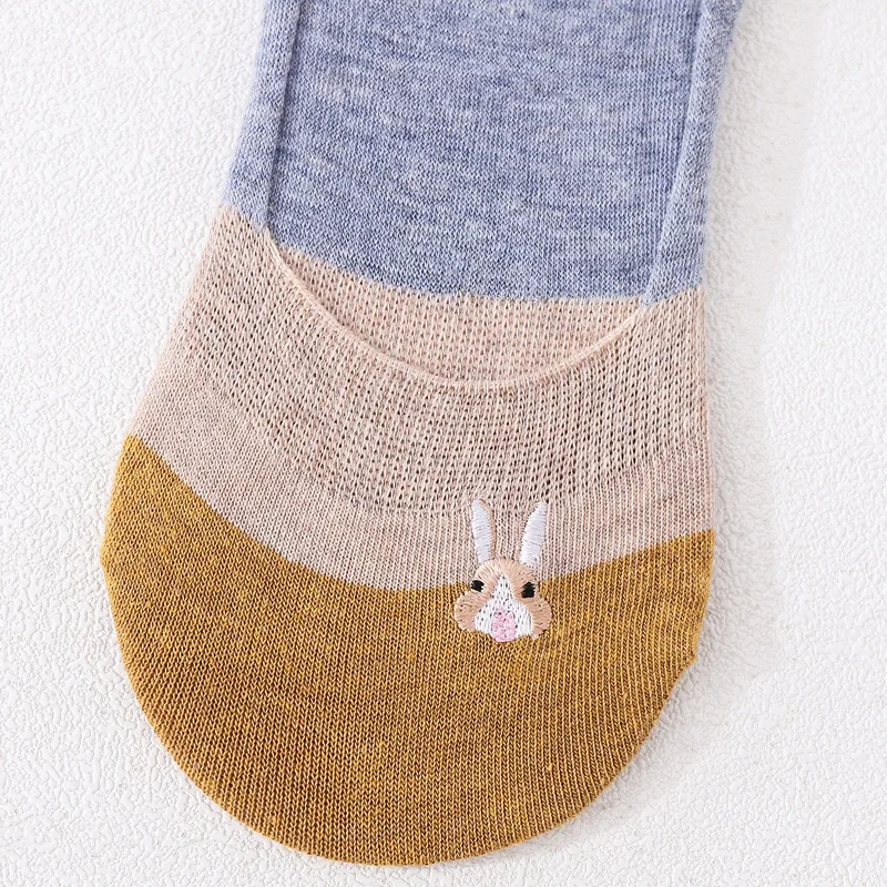 Носки женские в наборе (5 шт.) Instime хлопок цвет ассортименте|Носки-следки| |