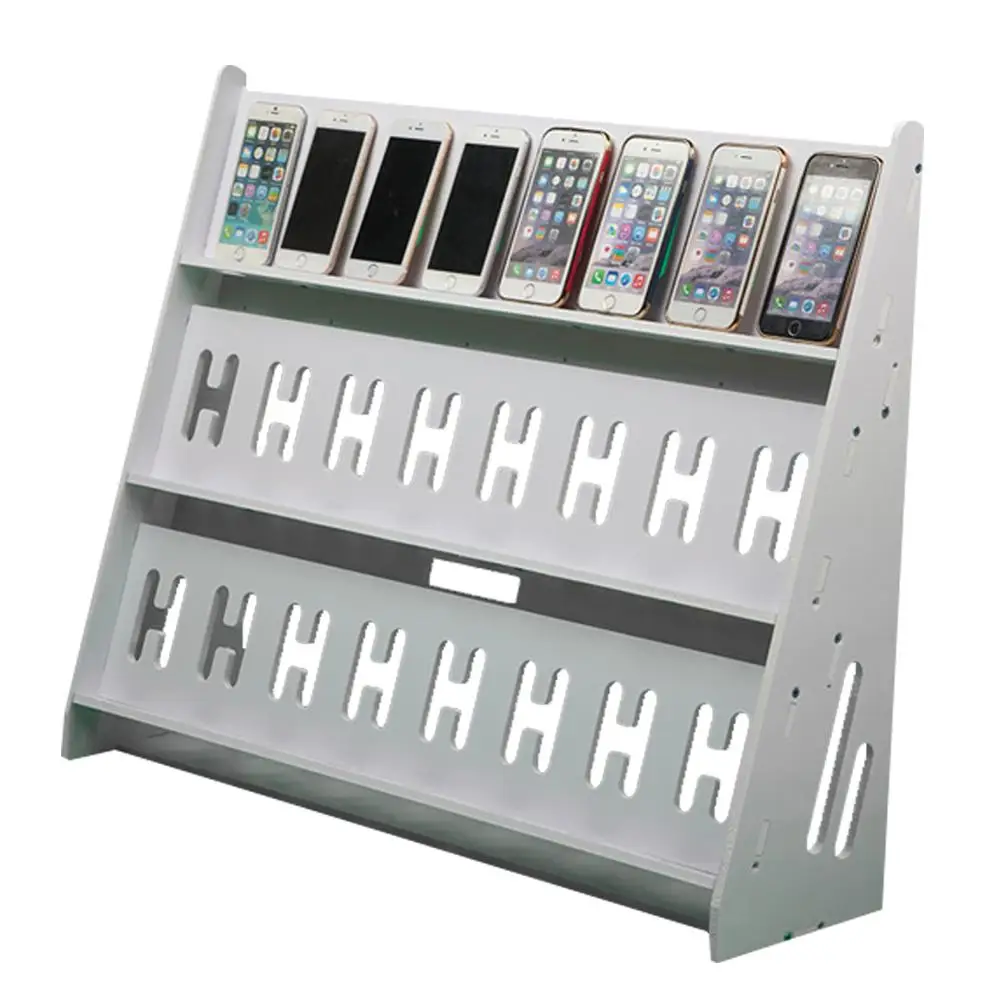 Новая мода сотовых телефонов трехслойная полка дисплея Многофункциональный