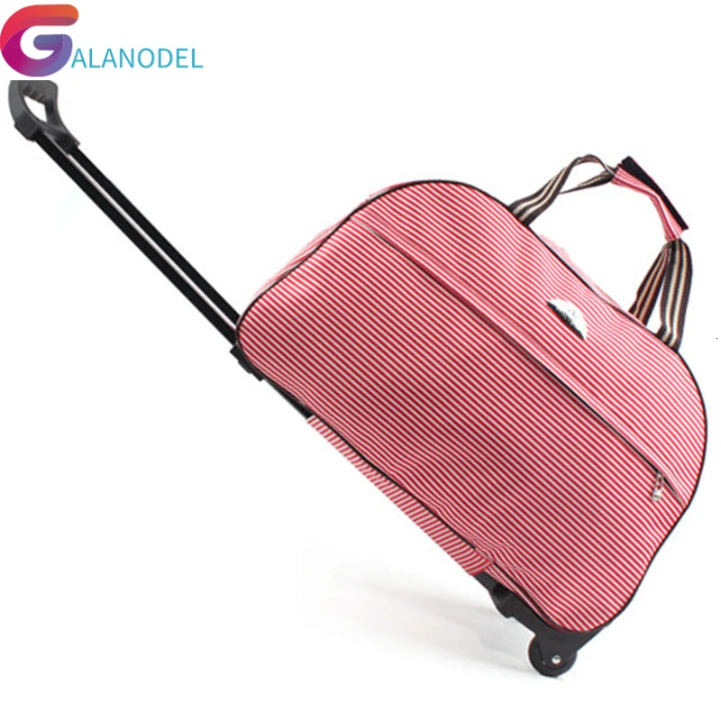 Дорожная женская сумка для багажа мужской чемодан сумки на колесиках