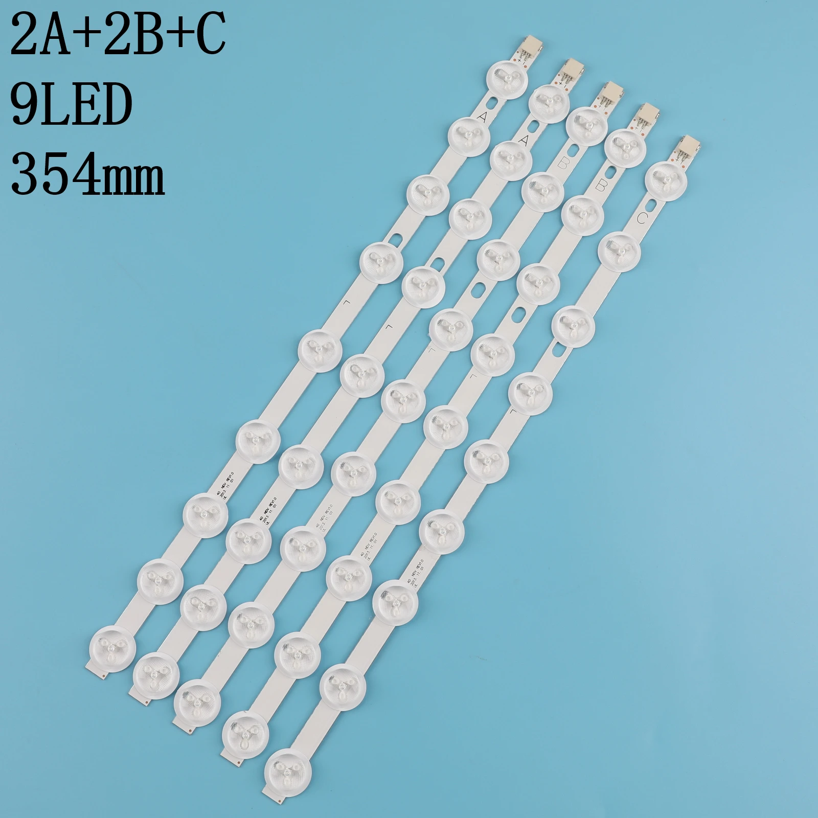 Светодиодная лента для 40 &quotNDV REV1 TOSHIBA 40L3433DG 39PF3025D 40L3453DB 40L1333DB P40LED13 VES390UNDC-01 VES400UNDS-02