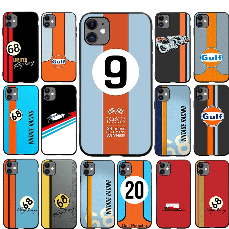 Чехол для телефона с гоночным автомобилем ford ТПУ чехол iPhone 12 Mini 11 Pro max SE 2020 X XR XS Max 7
