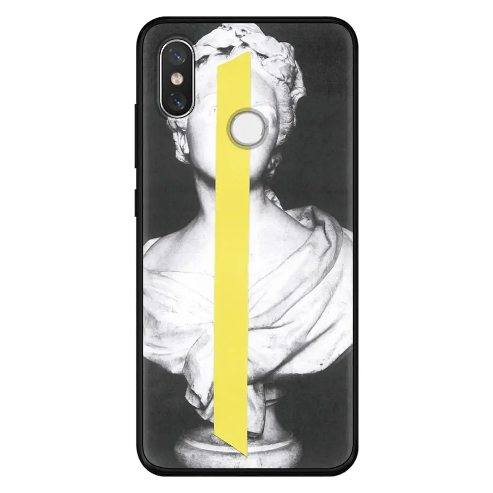 Силиконовый чехол s для Xiao mi Red mi Note 7 S2 5 Plus 6 3 3S Pro 4A 4X 5A 6A чехол для mi 9 8 Lite A3 CC9 CC9e sculpture Art Mona Lisa