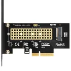 Kingspec M.2 NVMe SSD к PCIE 3,0 X1 4X адаптер M Key интерфейсная карта поддержка PCI Express 3,0 2230 2242 2280 размер m2 NVME SSD