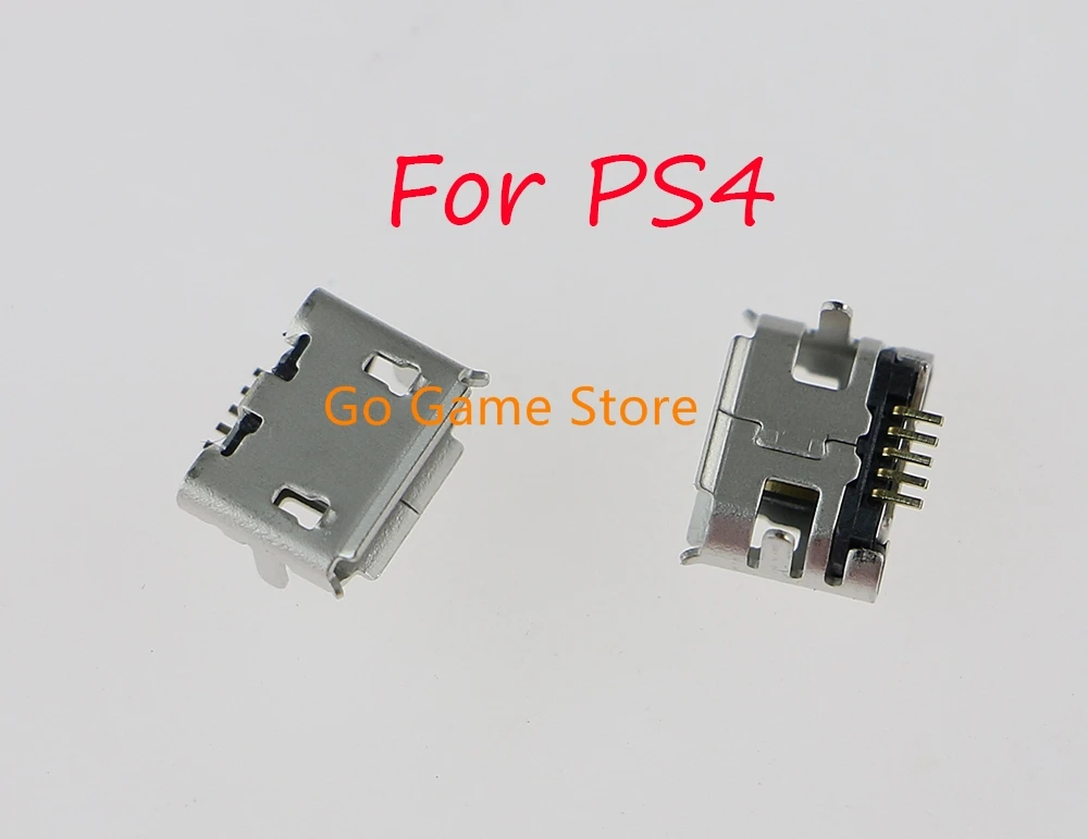 10 шт. для PS4 короткие контакты длинные Контакты Разъем джойстика питания Порт