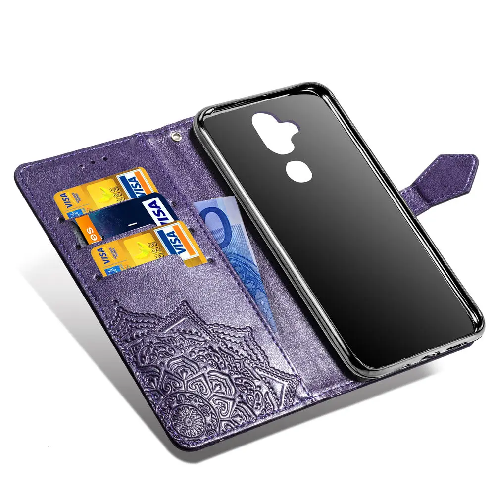 Чехол Кошелек из искусственной кожи с откидной крышкой для Nokia 1 3 2 5 4 6 7 8 Plus X5