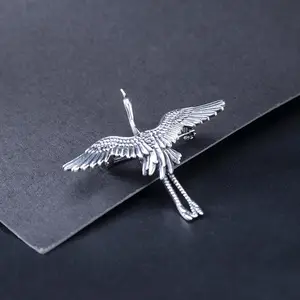 ALLNOEL 925 Sterling Silver Brooches For Women High Carbon Diamond