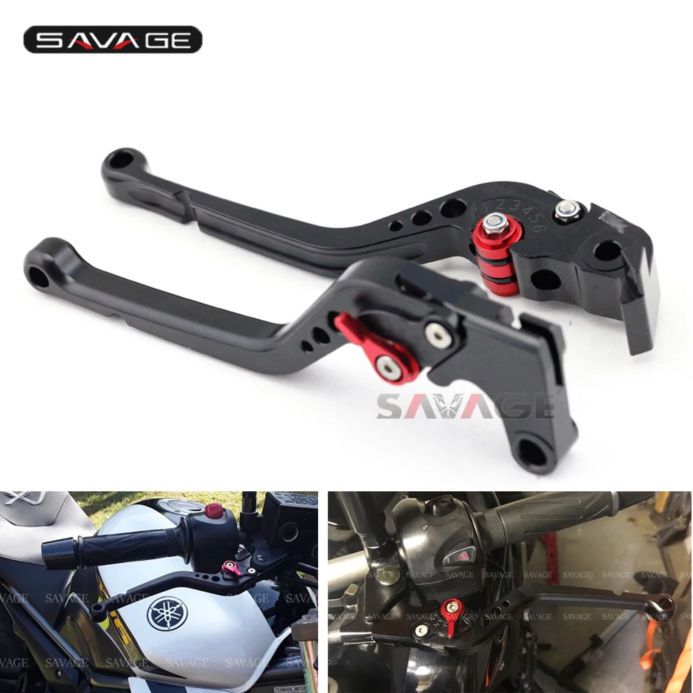 Рычаги тормозной муфты для YAMAHA FZ6 FAZER 2004 N/S FZ1 2006 FZ8 2012 XJ6 XJ6F аксессуары мотоциклов с