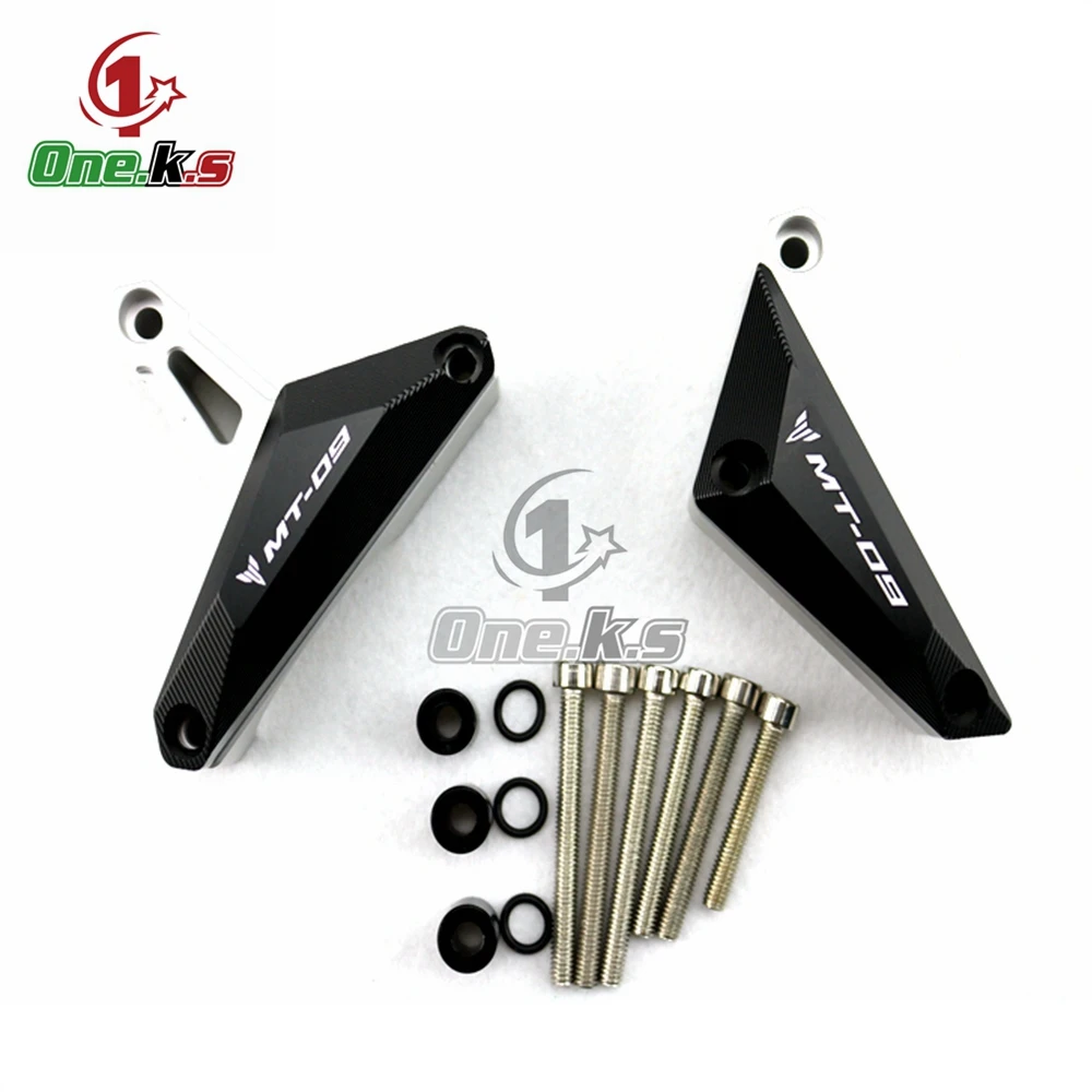 Aluminum Motorcycle Engine Sliders Guard Crash Pad Cover Falling Protector For YAMAHA FZ09 MT09 2014 2015 2016 2017 2018 2019 20 |