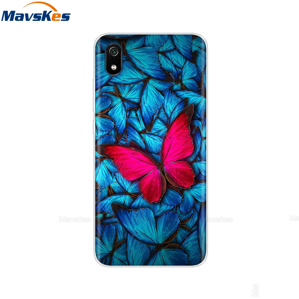 44 Мягкий чехол из ТПУ для Xiaomi Redmi 7A, чехол для Xiaomi Redmi 6A, милый силиконовый чехол для телефона, для Redmi 4A Redmi5A Coque - Цвет: 44