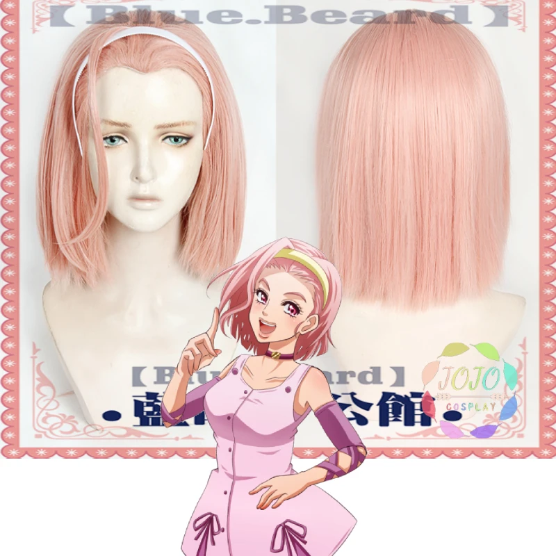 Короткие термостойкие синтетические волосы для косплея на Хэллоуин |