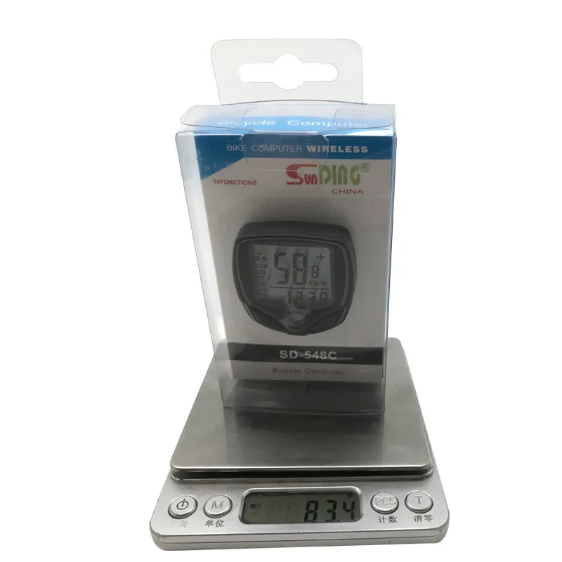 Велосипедный компьютер G87 548C беспроводной для велосипеда Спидометр велосипедные