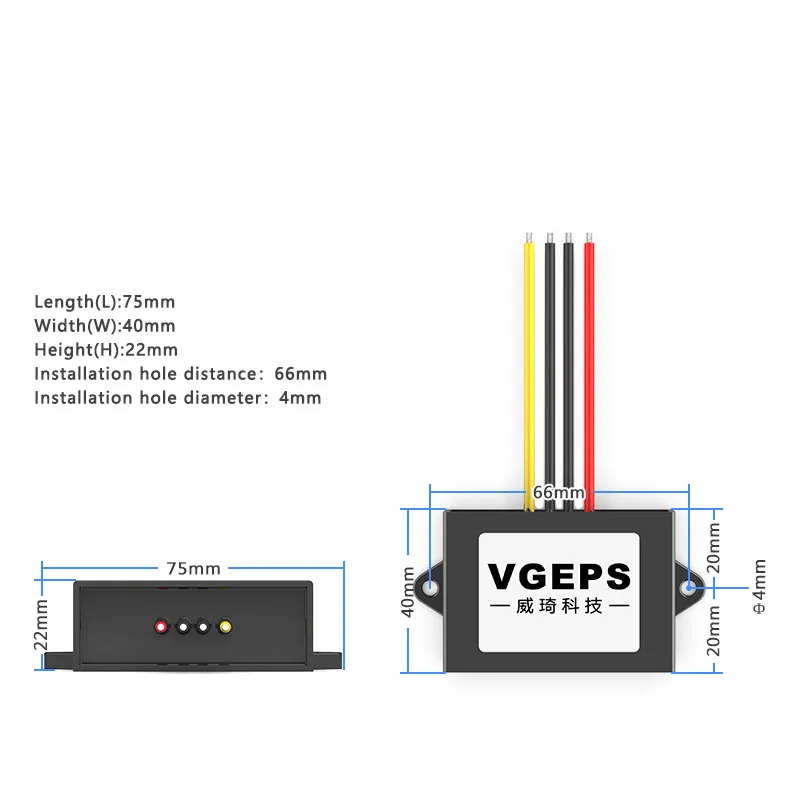 12V24V to 19V Автоматический Бак-Повышающий Модуль источника питания 10-гитара игрушки