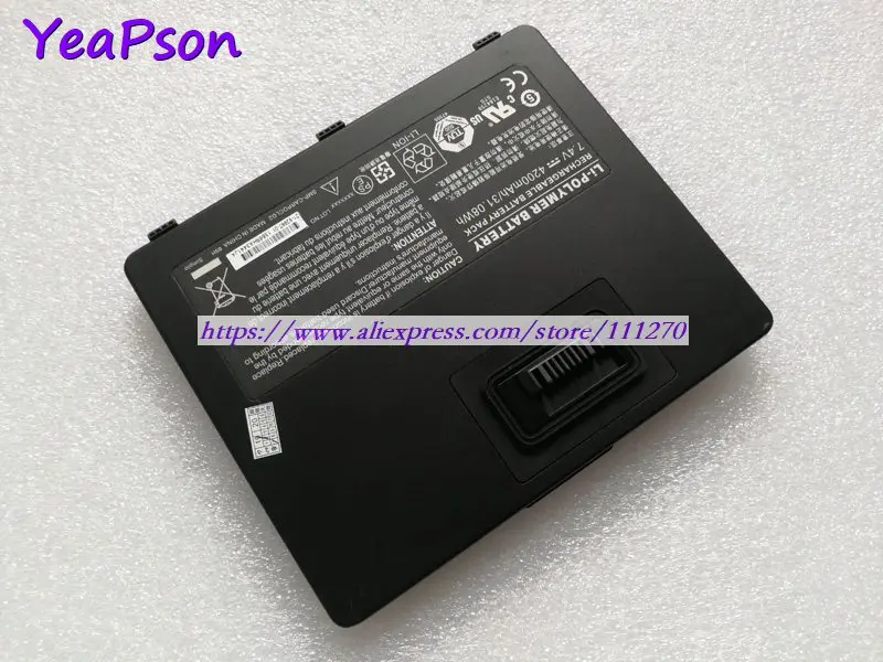 Yeapson 7 4 В 4200 мАч подлинный Аккумулятор для ноутбука Xplore XSlate D10 iX101B1