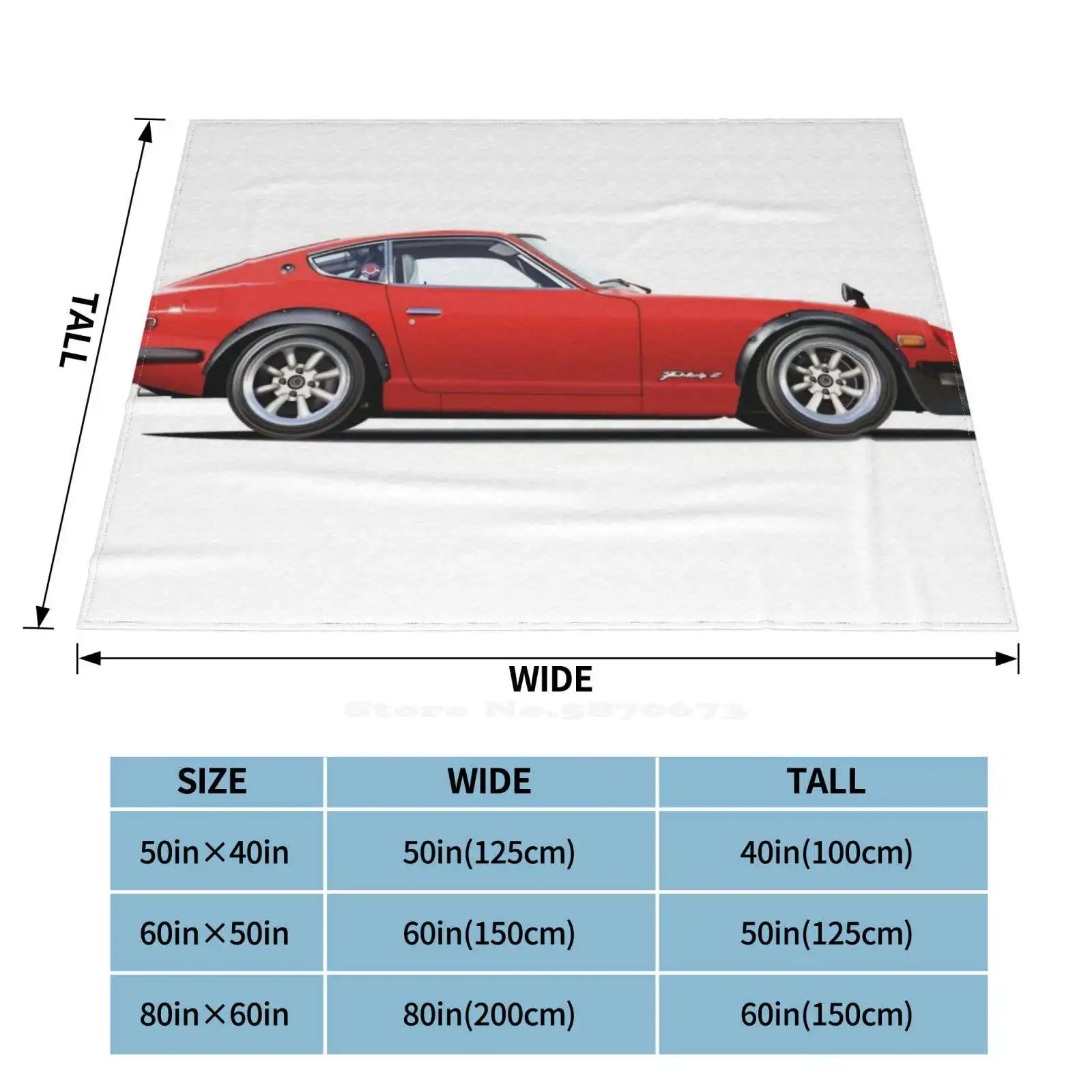 Винтажное японское мягкое одеяло Fairlady Z 240Z 260Z 280Z Jdm кондиционирование воздуха Datsun