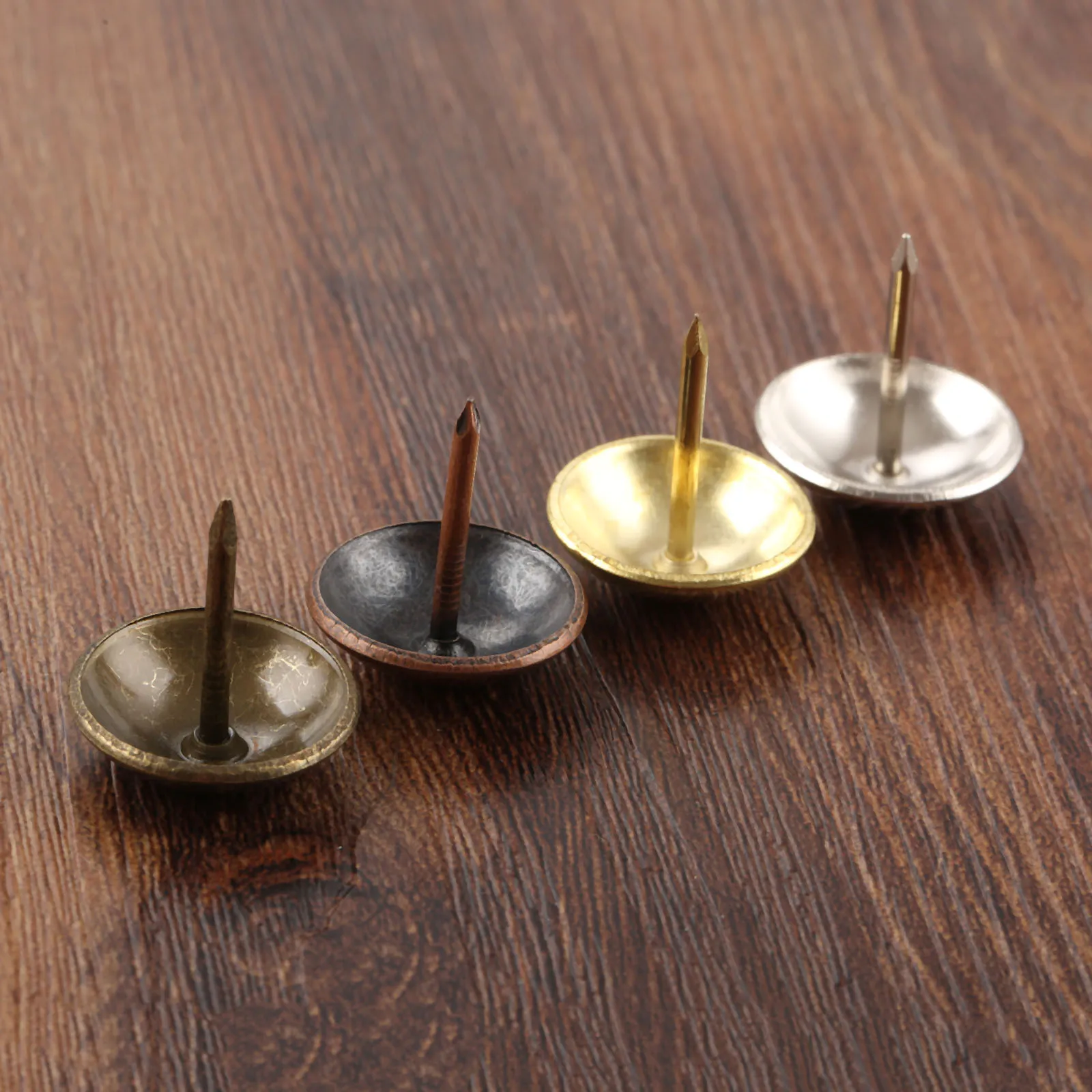 20 шт 19x20 мм Винтаж для декоративной обивки гвоздь подарочный футляр для украшений коробка диван мебельная Кнопка шпилька дверной гвоздь фурнитура