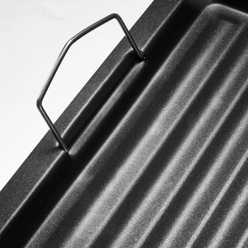 Барбекю антипригарная сковорода гриль на открытом воздухе древесный уголь