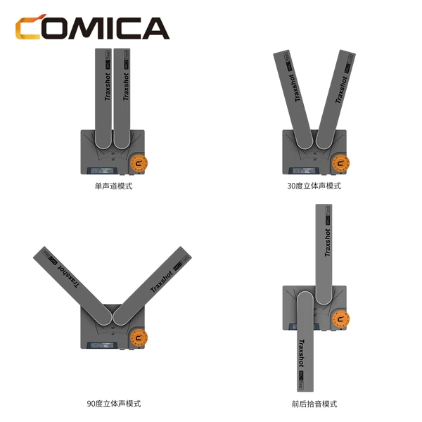 Микрофон COMICA Traxshot SLR микрофон для интервью с одной камерой радио внешний записи
