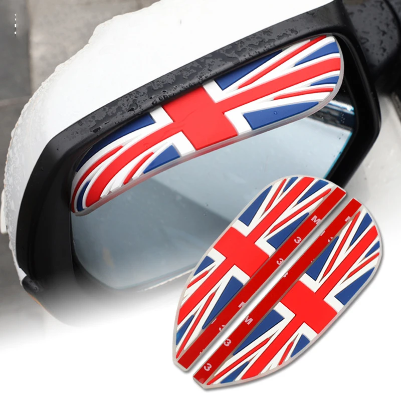 

2PC/Set Car Rearview Mirror Rain Eyebrow Visor Auto Mirror Rain Eyebrows Car Side Mirror Visor Shade Rain Shield Car Accessories