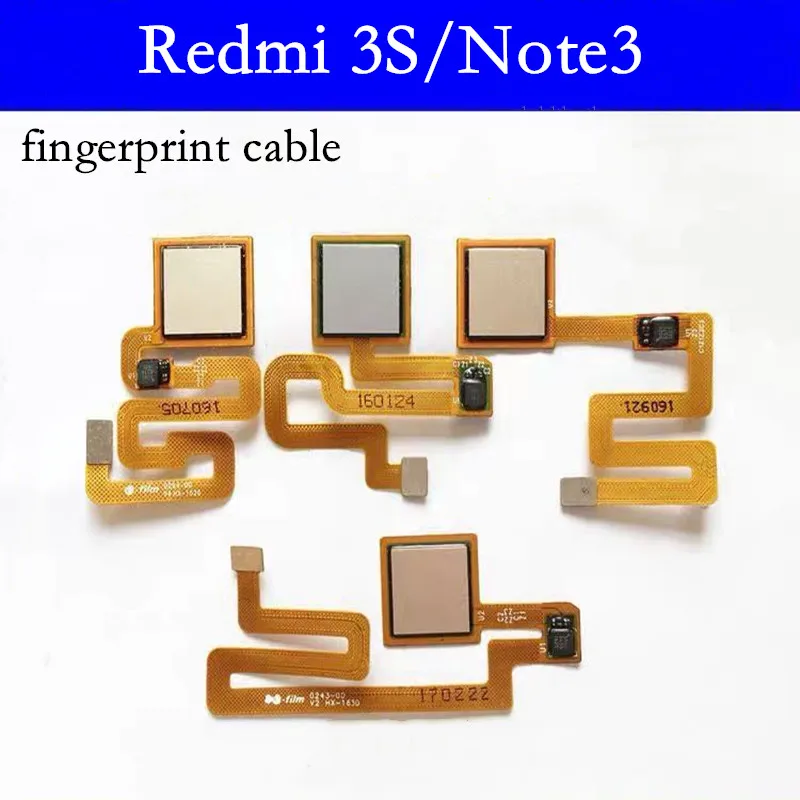 Оригинальный шлейф для задней кнопки датчика отпечатков пальцев Xiaomi Redmi Note 3 3s Pro