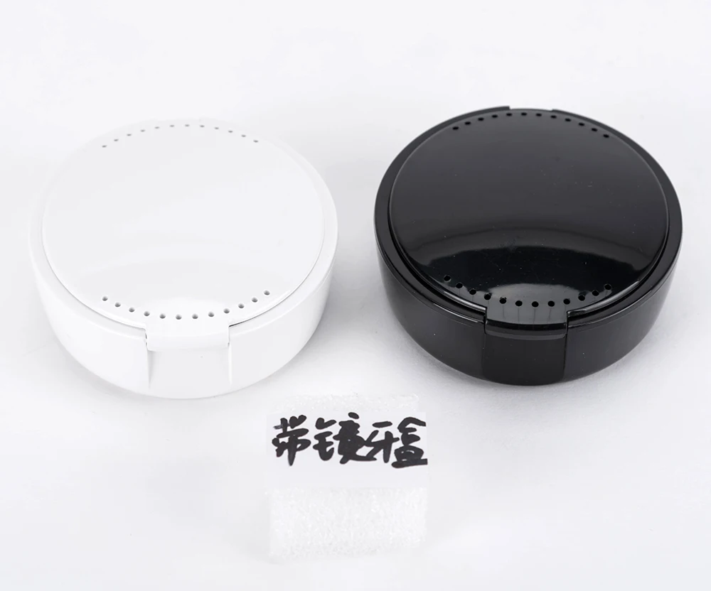 Для хранения протеза коробка с зеркалом зубной чехол Ортодонтическая щеточка