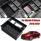 Ящик для хранения в подлокотнике автомобиля Органайзер, центральная консоль, лоток для Mazda 6 Atenza 2019 2020