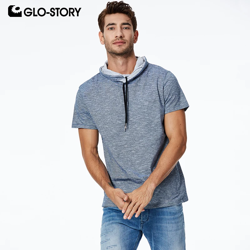 GLO STORY 2020 новый мужской пуловер свитшоты в стиле хип хоп уличные Топы с коротким