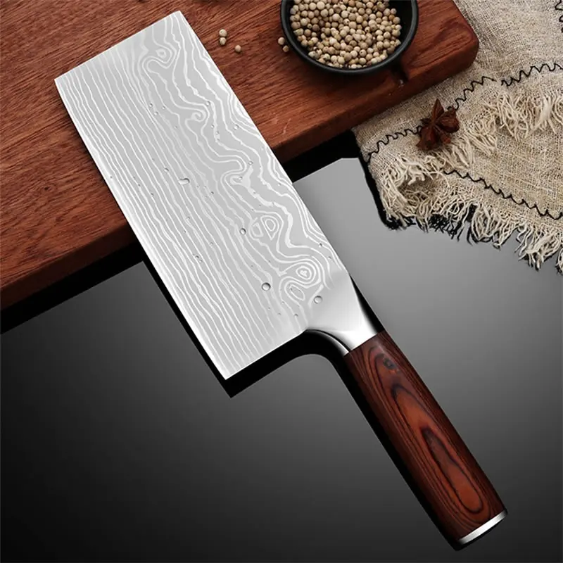 Upspirit " Китайская терка для овощей нож из нержавеющей стали мясо рыбы нарезки Кливер нож для резки фруктов кухонные ножи шеф-повара