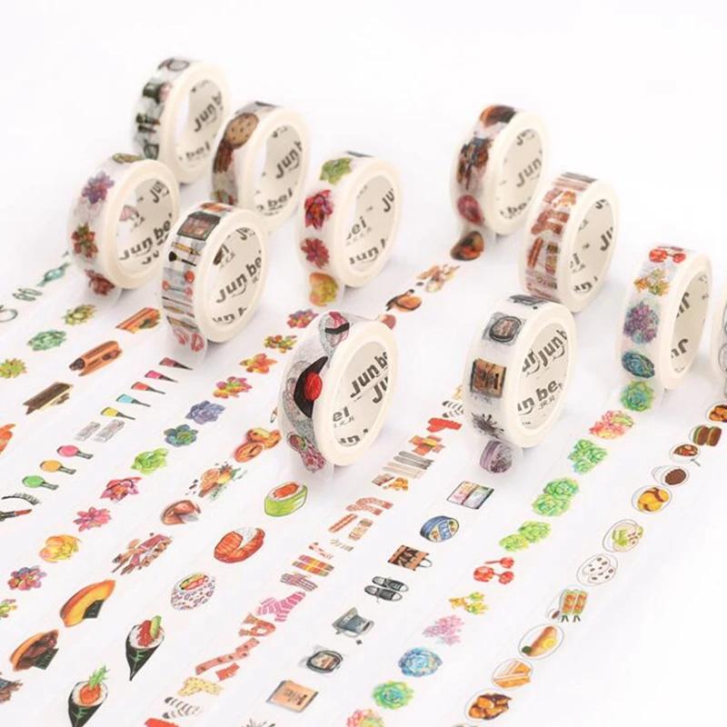 Декоративная Васи лента маскировка кактуса школьные принадлежности рукоделие