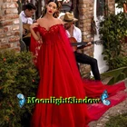 Красный свадебное платье без рукавов платье-трапеция с кружевными аппликациями, Саудовская Аравия; Robe De Mariage изготовление на заказ; Большие размеры