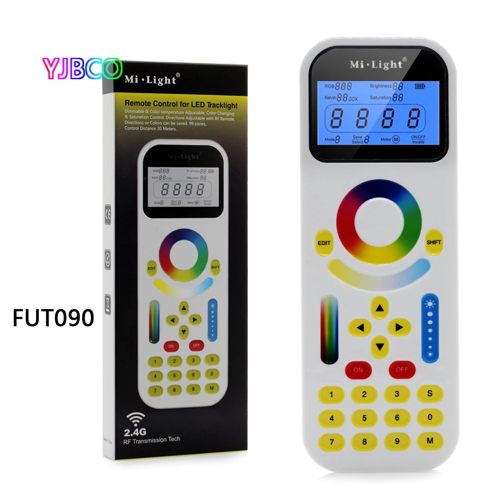 Miboxer FUT090 пульт дистанционного управления AL1/Al2/Al3/AL4/AL5/AL6 25 Вт 2 проводный/4 проводный