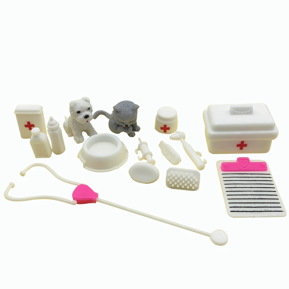 Обучающие игрушки играющие роль медиков и медсестер медицинские аксессуары