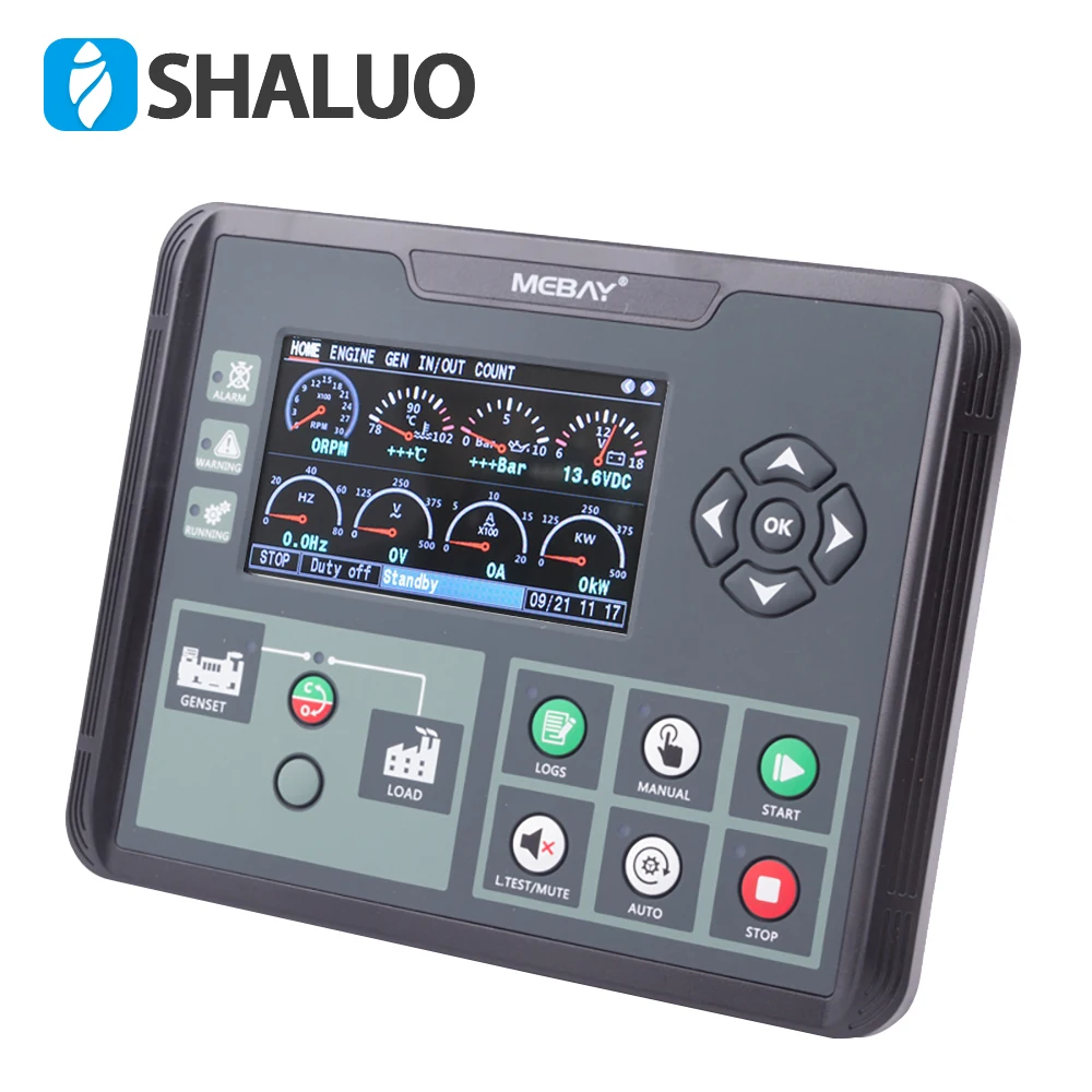 Контроллер генераторной установки Mebay DC60D плата контроллера генератора с ЖК