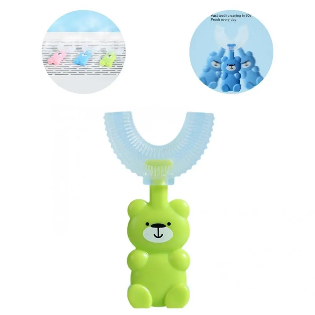 

Children Toothbrush Universal Eliminate Bad Breath Newborn Toothbrush Smooth Edge Easy to Carry Infant Toothbrush