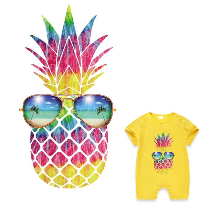 Крутая одежда с ананасами значки нашивки украшение для футболки и джинсов