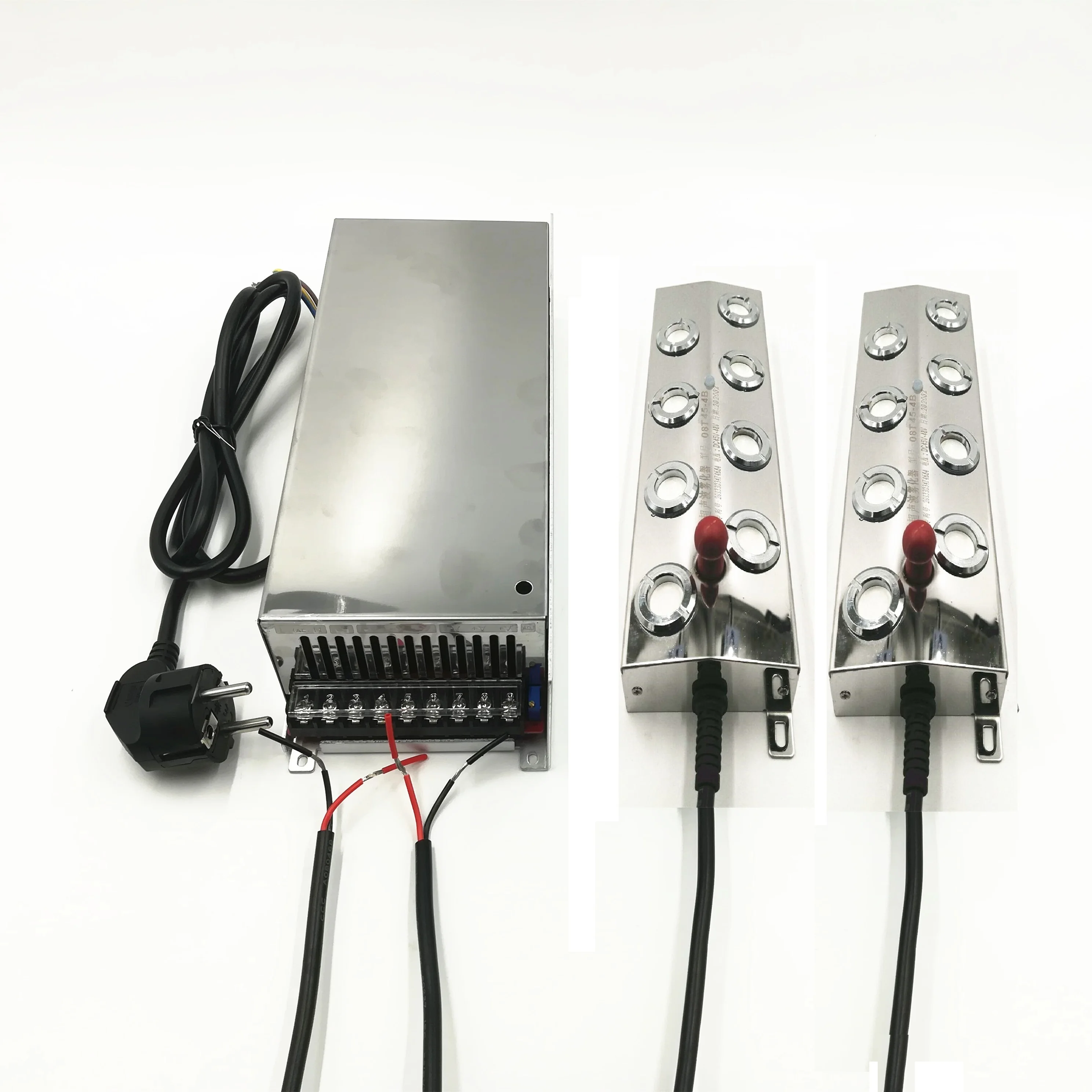 Увлажнитель воздуха ультразвуковой промышленный, 8000 мл/ч, 2 шт., 8 головок, источник питания 220 В, 720 Вт