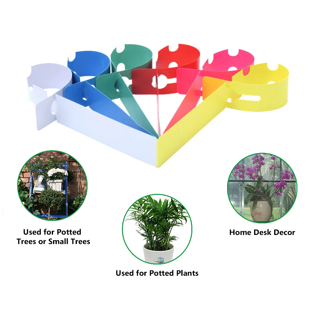

50/100 PCS Waterproof Stick/T-type/Ribbon 3 Type Plastic Nursery Garden Labels Flower Thick Plant Tag Tray Mark for garden tools