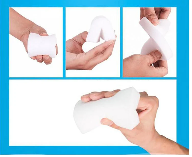 100 шт./лот меламиновая губка волшебная ластик Меламиновый очиститель для кухни